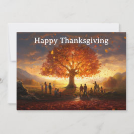 Thanksgiving Kinder 15 Feestdagenkaart