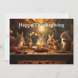 Thanksgiving Kinder 16 Feestdagenkaart