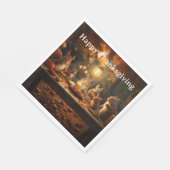 Thanksgiving Kinder 16 Papier Servet (Hoek)