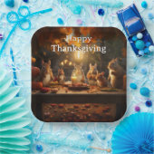 Thanksgiving Kinder 16 Papieren Bordje (Feest)