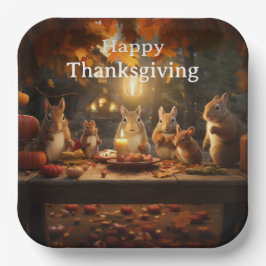 Thanksgiving Kinder 16 Papieren Bordje