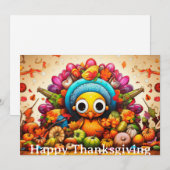 THANKSGIVING KINDER 2 FEESTDAGENKAART (Voorkant / Achterkant)