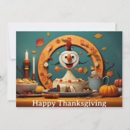THANKSGIVING KINDER 5 FEESTDAGENKAART