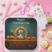 THANKSGIVING KINDER 5 PAPIEREN BORDJE (Feest)