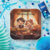 THANKSGIVING KINDER 7 PAPIEREN BORDJE (Feest)