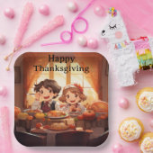 THANKSGIVING KINDER 7 PAPIEREN BORDJE (Feest)