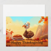 THANKSGIVING KINDER 8 FEESTDAGENKAART (Voorkant / Achterkant)