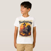 Thanksgiving Kinder Logo T-shirt (Voorkant volledig)