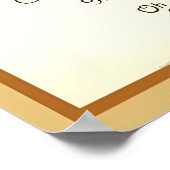  Thanksgiving Kinderen & Pompoen Pie Kaart Poster (Hoek)