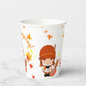 Thanksgiving kleine pelgrim papieren bekers (Links)