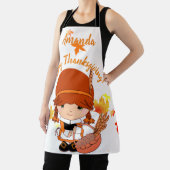 Thanksgiving kleine pelgrim schort (Insitu)