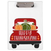 Thanksgiving Klembord (Voorkant)