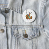 Thanksgiving knop ronde button 5,7 cm (In situ)