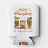 THANKSGIVING KOFFIE DRINKEN, HEEFT DANKSGIVING BLIKJESKOELER (Achterkant)