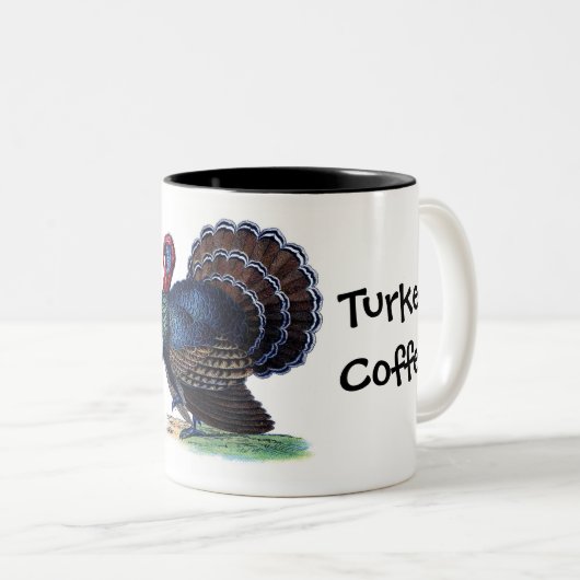 Thanksgiving Koffiebeker Mok Turkije (Voorkant rechts)