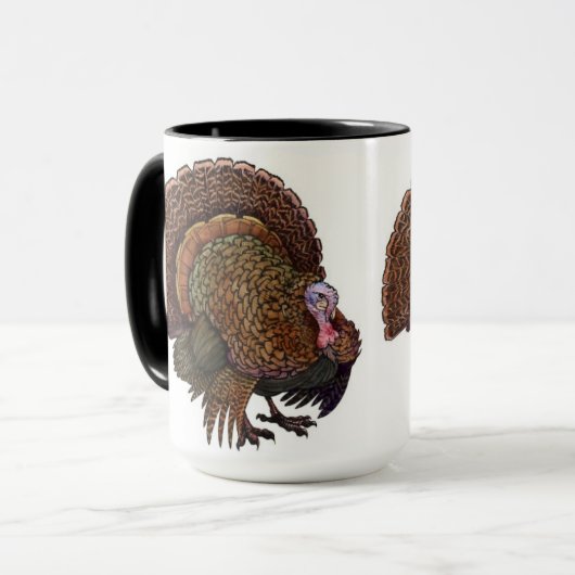 Thanksgiving Koffiebeker Turkije (Mok) Mok (Voorkant links)