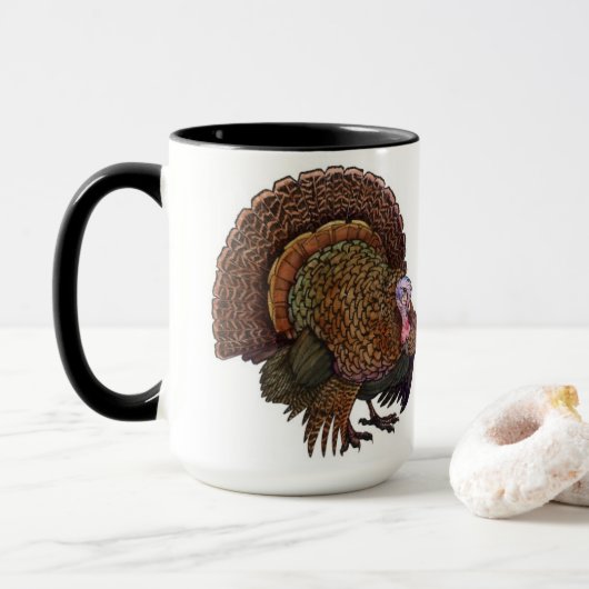 Thanksgiving Koffiebeker Turkije (Mok) Mok (Met donut)