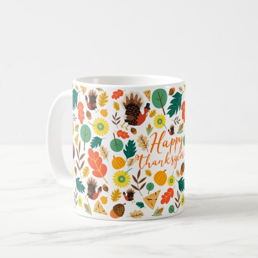 Thanksgiving Koffiemok (Voorkant links)