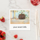 Thanksgiving koloniaal papier servetten (Insitu)