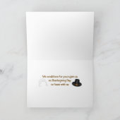 Thanksgiving Kom feest met ons kaart (Binnen)