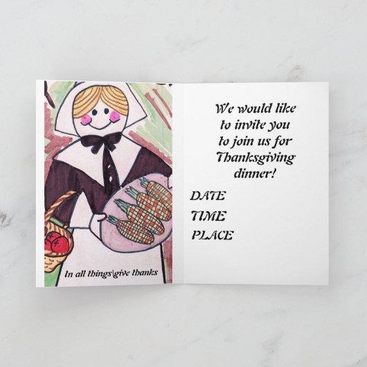 THANKSGIVING KOMT BIJ ONS (Binnen)