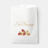 Thanksgiving komt in de herfst van Rustic terecht Bedankzakje (Voorkant)