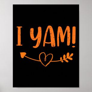 Thanksgiving komt overeen met een paar. Ze is mijn Poster