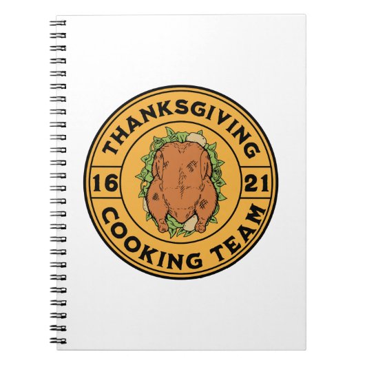 Thanksgiving - Kookteam Notitieboek (Voorkant)