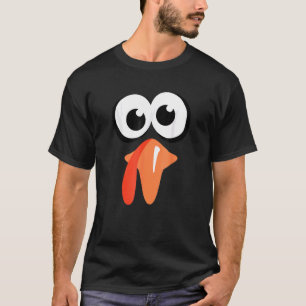 Thanksgiving kostuum Gekke gezagvoerder Turkije T-shirt