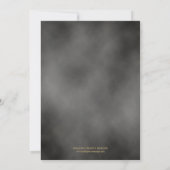 Thanksgiving kringloop van kalkbordlampions kaart (Achterkant)