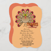 Thanksgiving kroezig kaart (Voorkant / Achterkant)