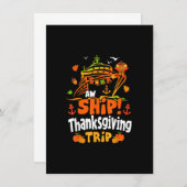 Thanksgiving kruising Squad Matching Family Vackin Kaart (Voorkant / Achterkant)