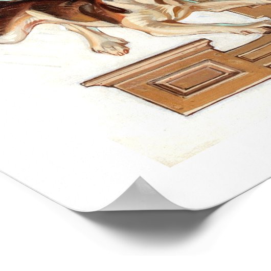 Thanksgiving kunst Poster (Hoek)