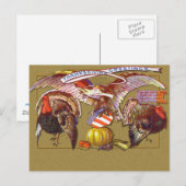  Thanksgiving KunstWenskaarten Feestdagenkaart (Voorkant / Achterkant)