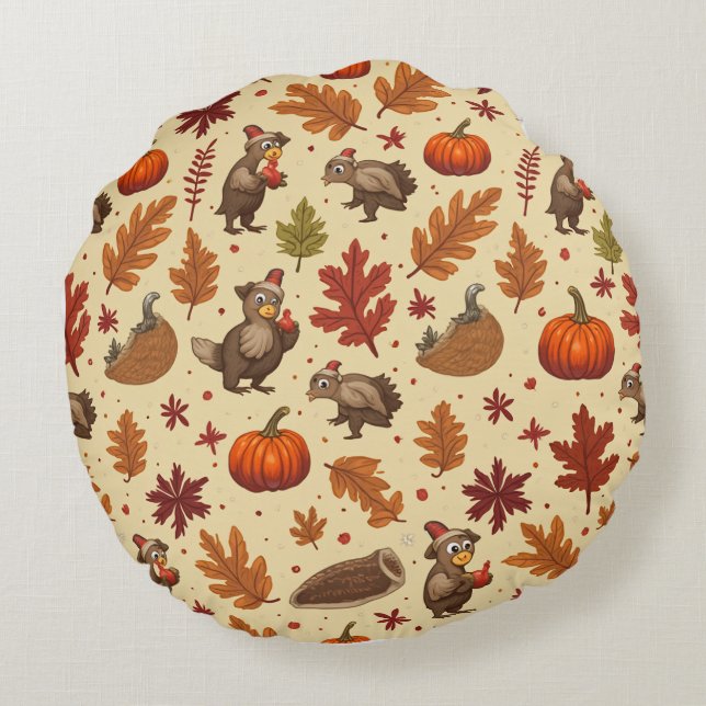 Thanksgiving Kussen (Achterkant)