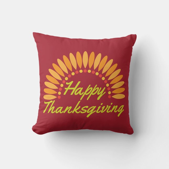 Thanksgiving Kussen (Voorkant)