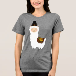 Thanksgiving Lama Tri-Blend Shirt