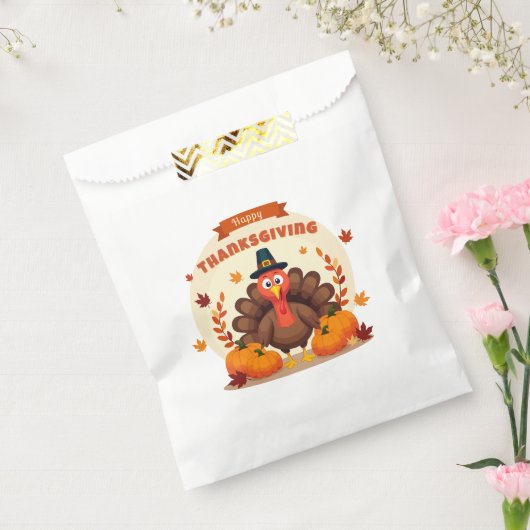 Thanksgiving large chicken bedankzakje (Gezegeld)