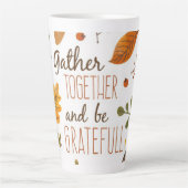 Thanksgiving Latte Mok (Voorkant)