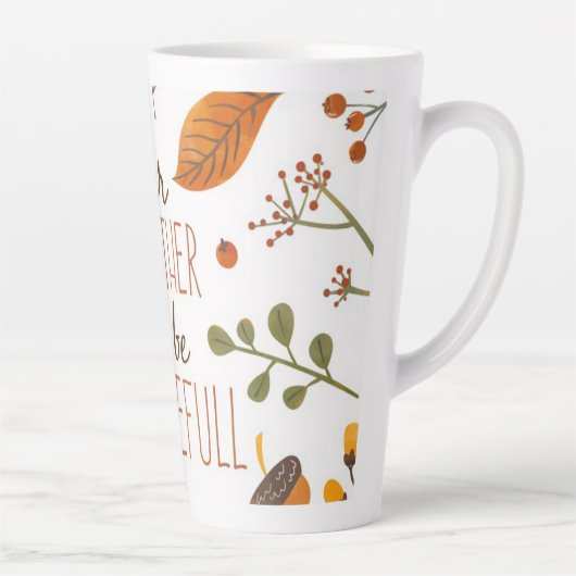 Thanksgiving Latte Mok (Rechts)