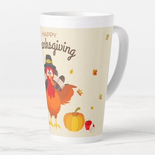 Thanksgiving Latte Mok (Rechterhoek)