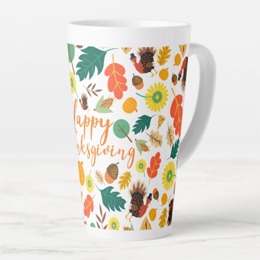 Thanksgiving Latte Mok (Rechterhoek)