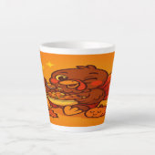 Thanksgiving Latte Mug: Feast Mode Activated Latte Mok (Voorkant)