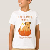 Thanksgiving Leftover Patrol T-shirt (Voorkant)