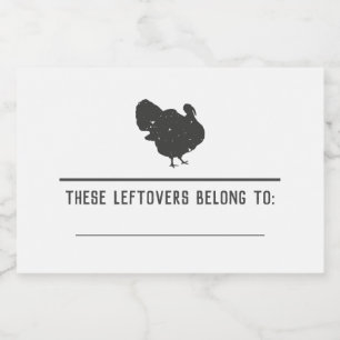 Thanksgiving Leftovers Stickers Friendsgiving