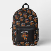 Thanksgiving Leg Day Backpack Bedrukte Rugzak (Voorkant)