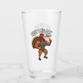 Thanksgiving Leg Day Glas (Voorkant)