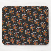 Thanksgiving Leg Day Mousepad Muismat (Voorkant)