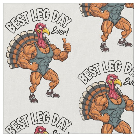Thanksgiving Leg Day Stof (Close Up)