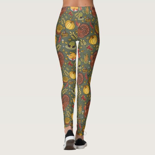 Thanksgiving Leggings (Achterkant)